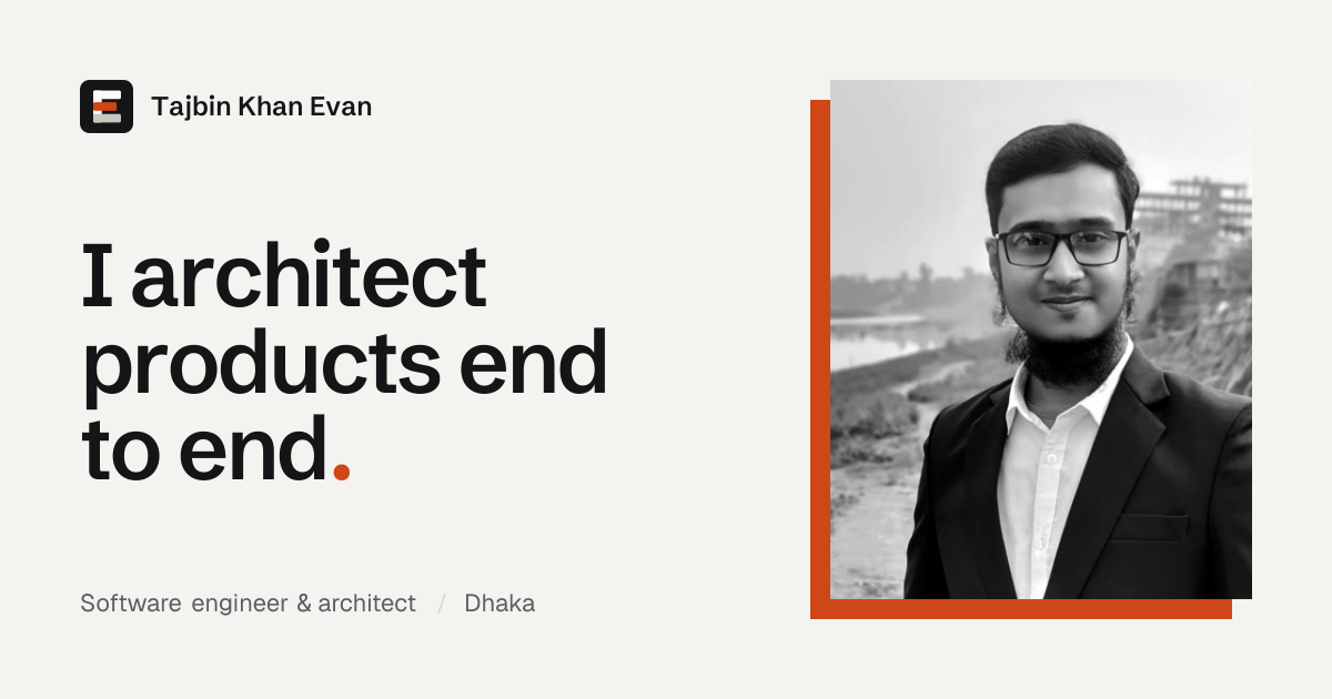 Preview of Tajbin Khan Evan's portfolio